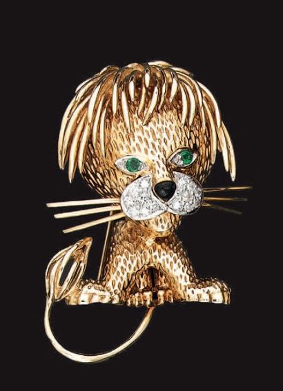 VAN CLEEF & ARPELS
Clip de corsage en alliage...