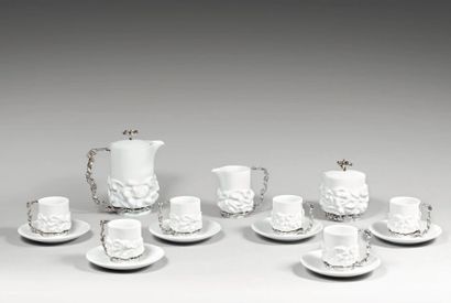 Jean FILHOS & SÈVRES (1921-2002) (Orfèvre)
Service...