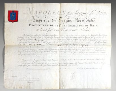 NAPOLÉON Ier
Nomination de Chevalier de la...