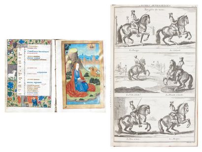 LIVRE D'HEURES - à l'usage de la Vierge......