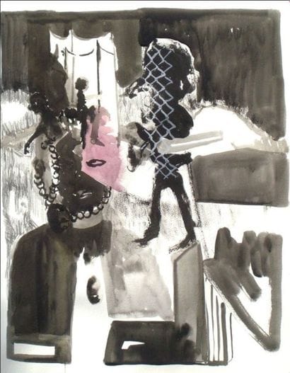 Vincent BIZIEN (1968)

Sans titre, 2015.
Lavis...