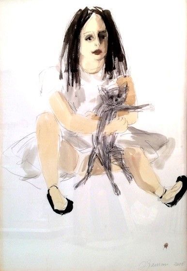 Jacqueline GAINON (1951)


Sans titre, 2006.

Aquarelle...