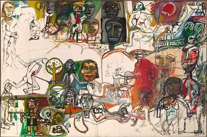 Michel MACRÉAU (1935-1995)


Le duel, 1962.

Acrylique...