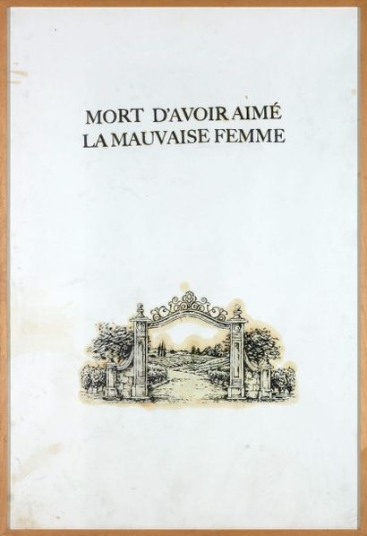 Gérald PANIGHI (1974)


Mort d’avoir aimé...