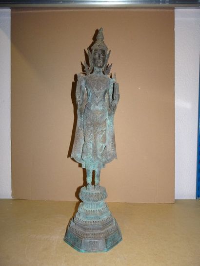 THAÏLANDE


Bouddha en bronze

Fin du XIXème...