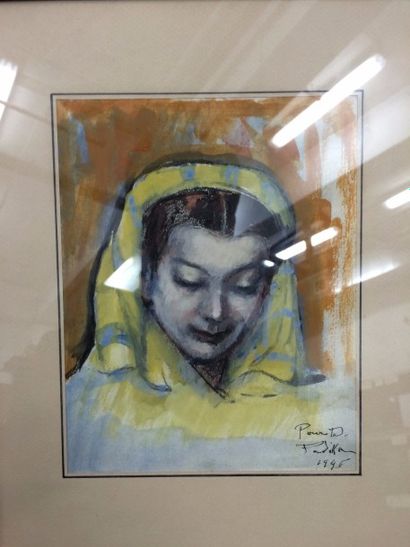 Ecole du XXème siècle


Tête de femme au...
