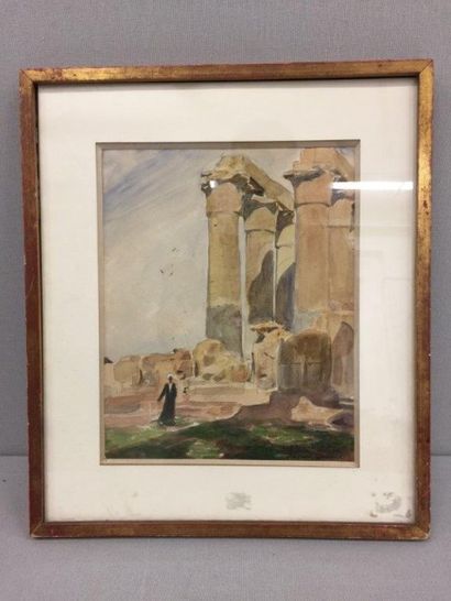 Raoul DU GARDIER (1871-1952). 


Fellah dans...