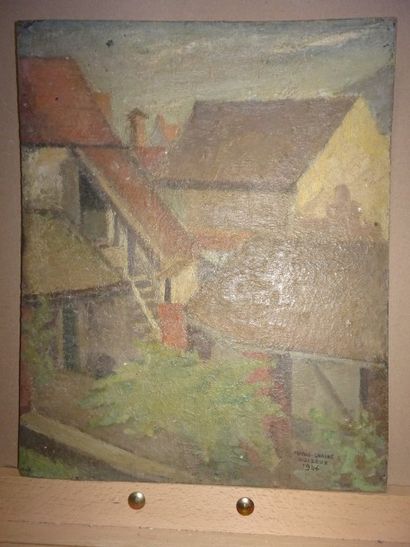 M-C. NOIZEUX


Les toits

Huile sur panneau.

Signé...