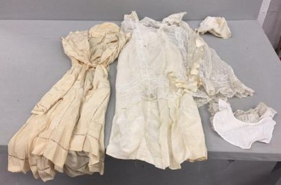 Tenue de baptême :


- Robe en dentelle ivoire...