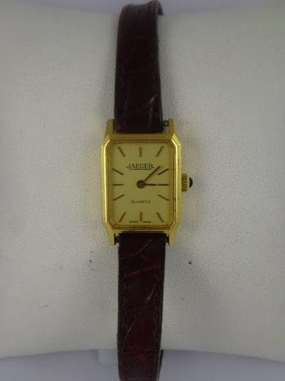 JAEGER


Montre bracelet de dame. 

Boîtier...