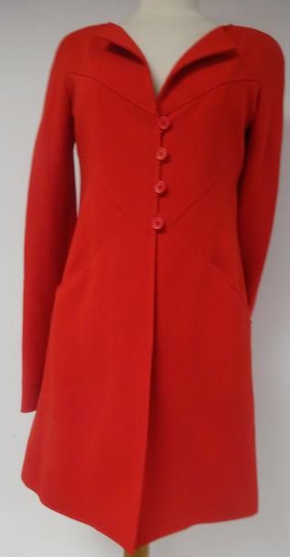 VALENTINO


Manteau en polyester rouge à...