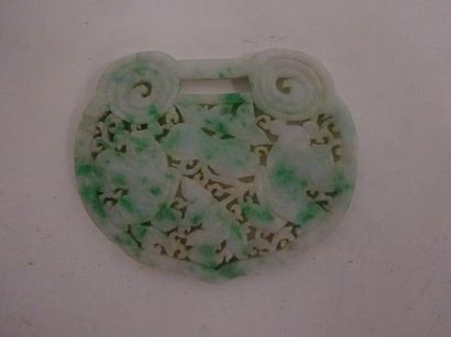CHINE


Plaque ou amulette en jade blanc...