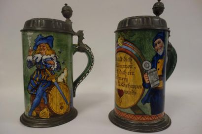 VILLEROY & BOCH


Paire de chopes en faïence...