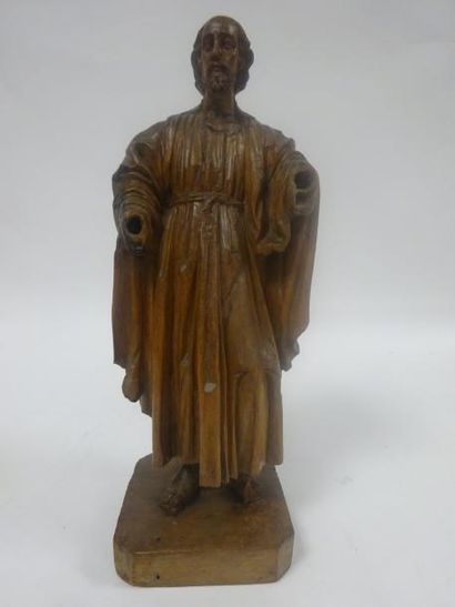 Christ ou apôtre.

Sculpture en bois naturel.

XVIIIème...