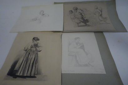 Victor François BIENNOURY (1823-1893). 


Quatre...