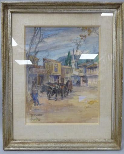 Charles FOUQUERAY (1869-1956)


Vue de Turquie,...