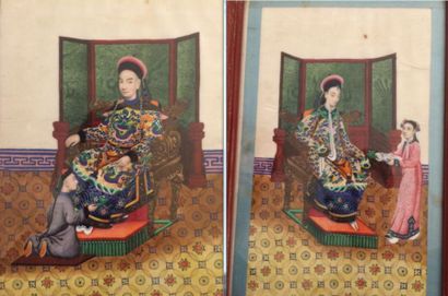 CHINE


Portraits de l’Empereur et de l’Impératrice...