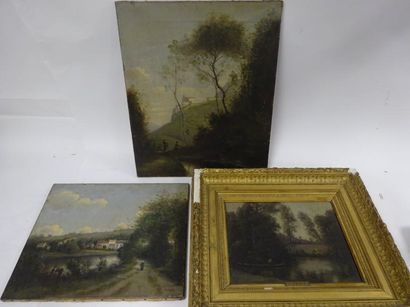 École de la fin du XIXe siècle


- Paysage...