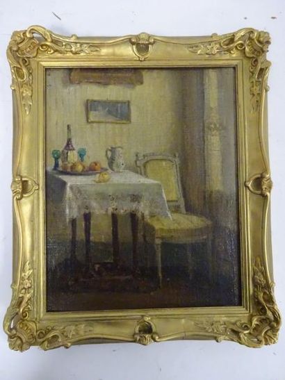 Ecole française du XXème siècle.


Intérieur...
