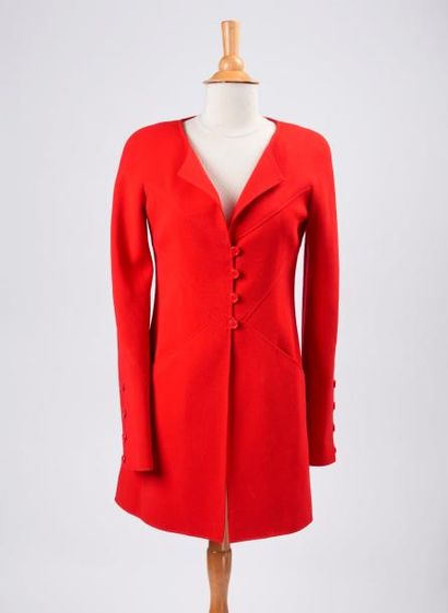 VALENTINO


Manteau en polyester rouge à...