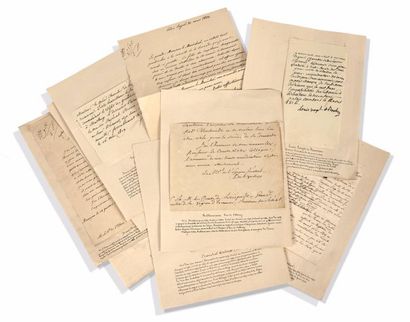 PERSONNALITÉS diverses, ÉCRIVAINS, PEINTRES,...