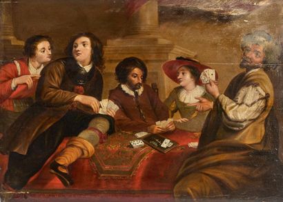 ECOLE de Théodore ROMBOUTS (Anvers 1597 -...