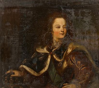 ECOLE de Hyacinthe RIGAUD (1659 - 1743)
Portrait...