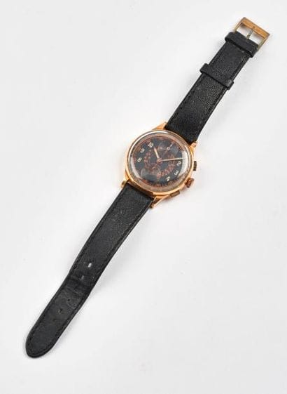 Montre bracelet chronographe d'homme.

Boîtier...
