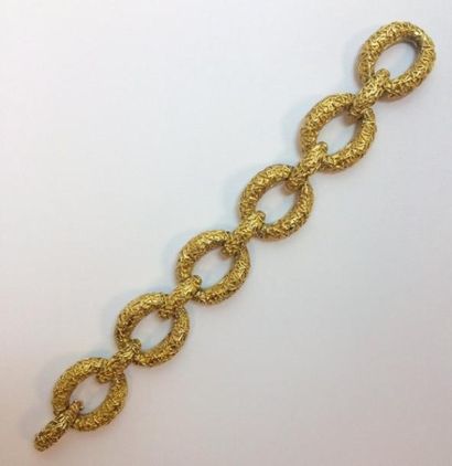 VAN CLEEF & ARPELS
Bracelet en or jaune (750)...