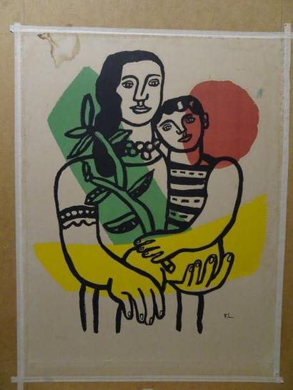 Fernand LÉGER (1881-1955)


Mère et enfants.

Lithographie...