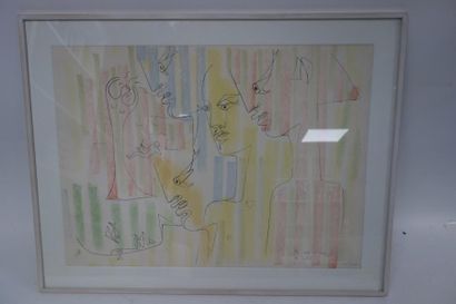 D'après Jean COCTEAU (1889-1963)


Sans titre,...