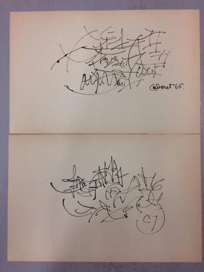 MICHEL CADORET (1912-1985)


Compositions,...