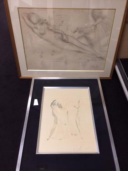 Salvador DALI (1904-1989), d'après.


Femme...
