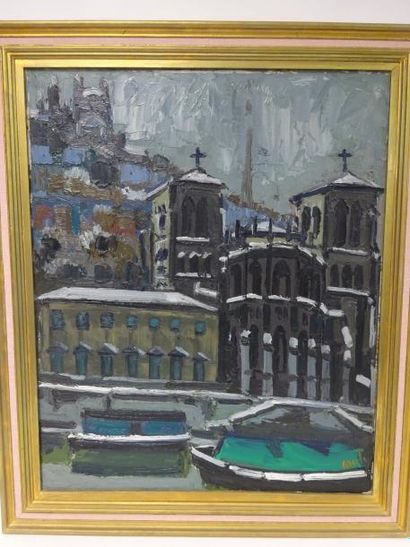Jean COUTY (1907-1991)


Lyon, les quais.

Huile...