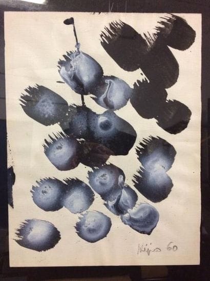 Ladislas KIJNO (1921-2012)
Composition. 1960.
Encre...