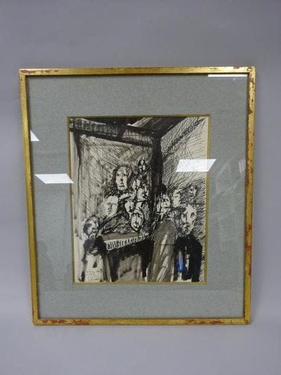André ELBAZ (1934)


Personnages dans un...