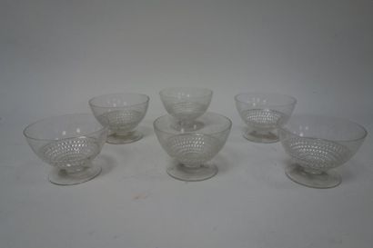 RENE LALIQUE (1860-1945)


Suite de six coupes...