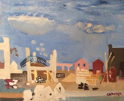 MICHEL CADORET (1912-1985)


Paysage, circa...