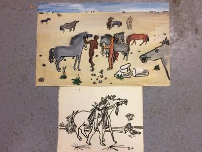 MICHEL CADORET (1912-1985)


Cavaliers et...