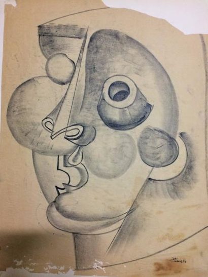MICHEL CADORET (1912-1985)


Visage, 1950.

Fusain...