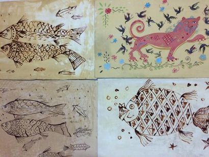 MICHEL CADORET (1912-1985)


Poissons et...