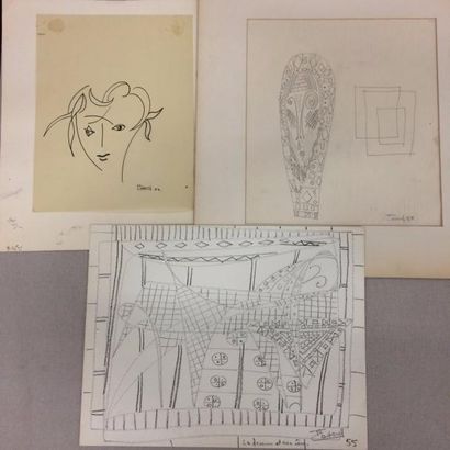 MICHEL CADORET (1912-1985)


Visages et La...