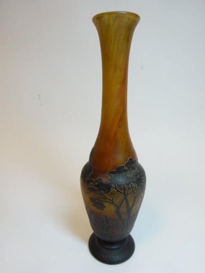 DAUM Nancy


Vase sur petite piédouche à...