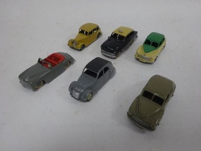Collection de 6 Dinky Toys : 

- 40g: Morris...