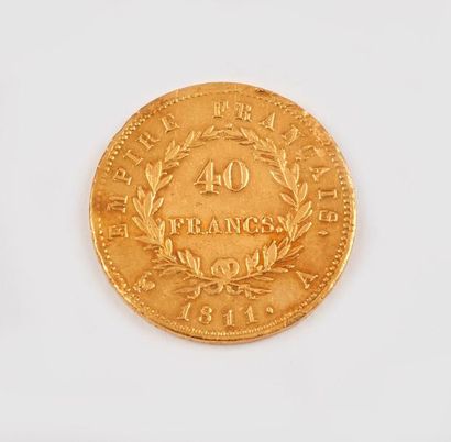 FRANCE

Pièce de 40 Fr or, Napoléon Ier 