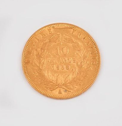 FRANCE

Pièce de 10 Fr or Napoléon III 