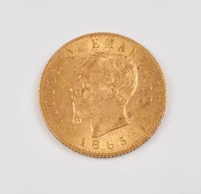 ITALIE

Pièce de 20 Lires or Vittorio Emmanuelle...