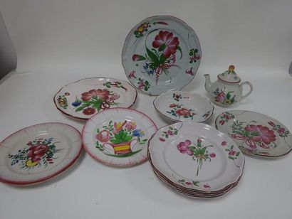 Faïence de l'Est

Ensemble de sept assiettes,...