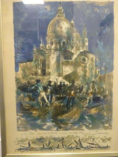 Deux lithographies en couleurs :

- Lucien...