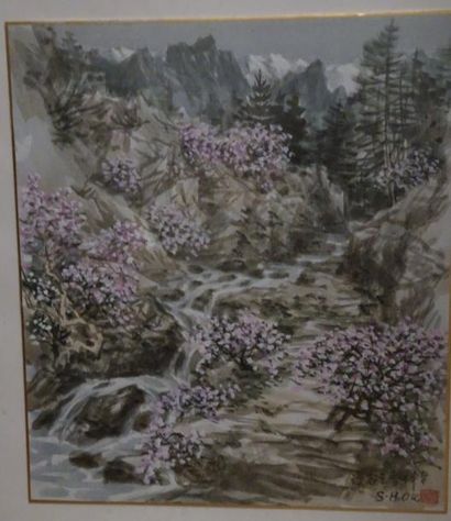HOU SHENG KAI (seconde moitié du XXème siècle)


Paysage...